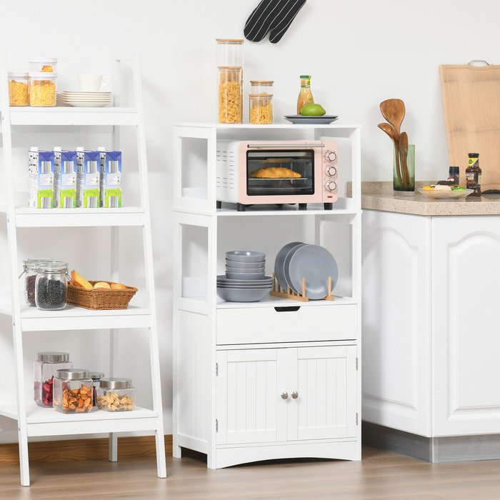 The Range | Kleankin Kleankin Freestanding Bathroom Storage Cabinet With Shelves Cupboard White Kleankin Kleankin Freestanding Bathroom Storage Cabinet With Shelves Cupboard White