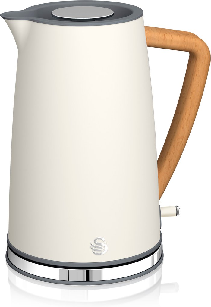 The Range | Swan SWAN Nordic Cordless SK14610WHTN Jug Kettle - White Swan SWAN Nordic Cordless SK14610WHTN Jug Kettle - White