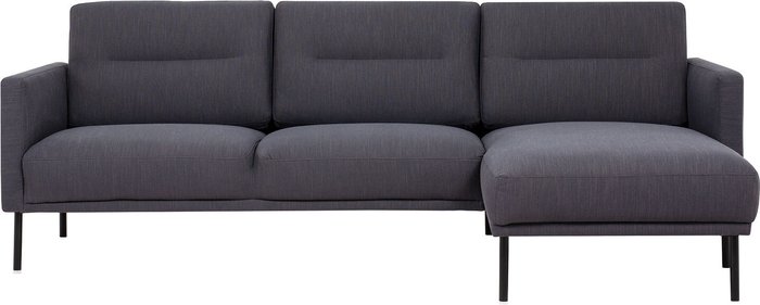 The Range | Furniture To Go Larvik Chaiselongue Sofa - Anthracite / Right-hand Furniture To Go Larvik Chaiselongue Sofa - Anthracite / Right-hand