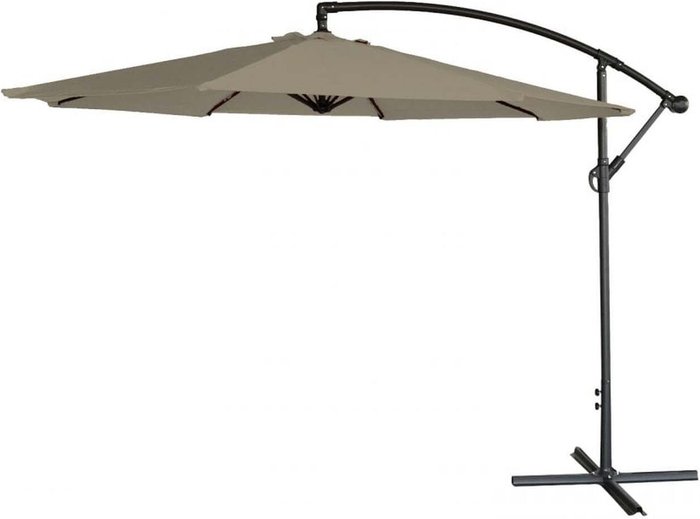The Range | Airwave Airwave 3m Banana Hanging Parasol (base not included) - Beige Airwave Airwave 3m Banana Hanging Parasol (base not included) - Beige