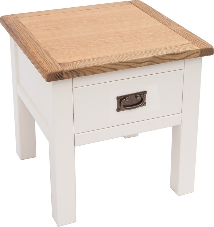 The Range | Cabinet Bits Lovere 1 Drawer Large Lamp Table - Off white / Antique Brass Drop Cabinet Bits Lovere 1 Drawer Large Lamp Table - Off white / Antique Brass Drop