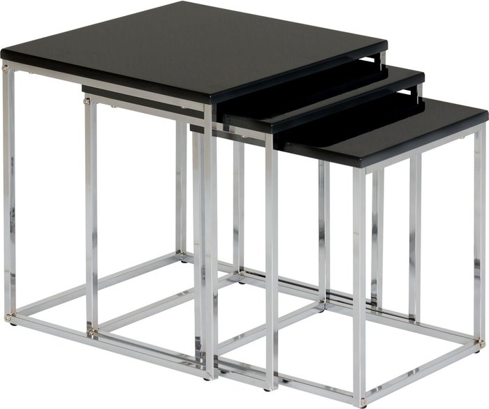 The Range | Charisma Charisma Nest Of Tables - Black Charisma Charisma Nest Of Tables - Black