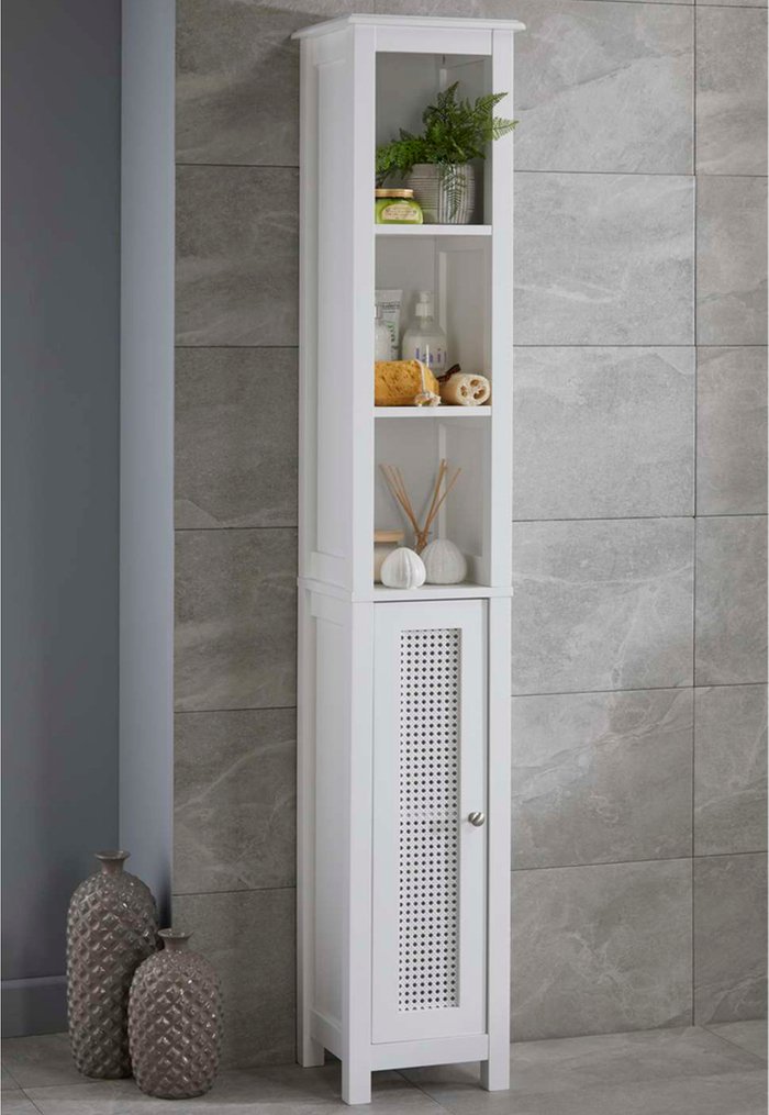 The Range | Dunelm Palermo Cane White Tall Cabinet White Dunelm Palermo Cane White Tall Cabinet White