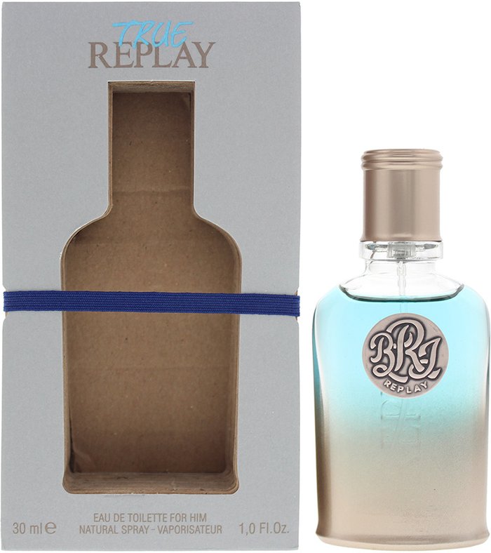 The Range | Replay Replay True For Him Eau de Toilette 30ml - Blue Replay Replay True For Him Eau de Toilette 30ml - Blue