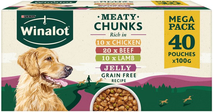 The Range | Purina Winalot Meaty Chunks in Jelly Purina Winalot Meaty Chunks in Jelly