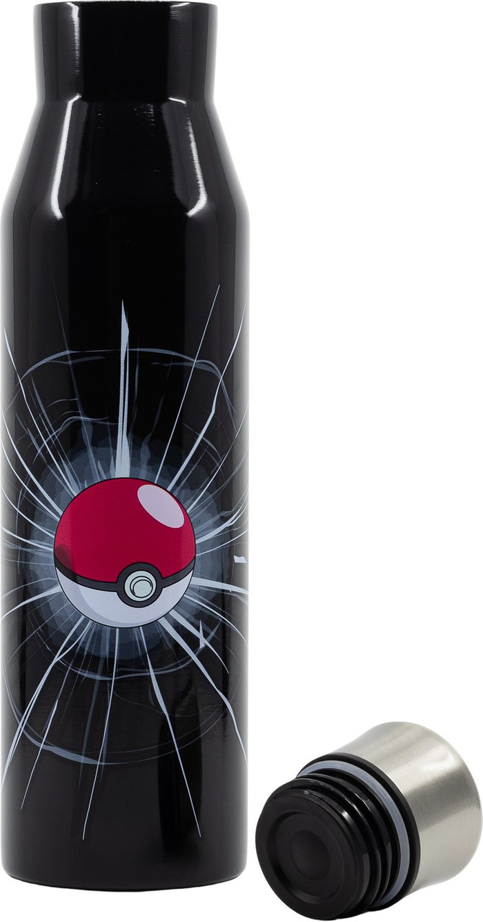 The Range | STOR Stor Double Walled Stainless Steel Diabolo Bottle 580 Ml Pokemon STOR Stor Double Walled Stainless Steel Diabolo Bottle 580 Ml Pokemon