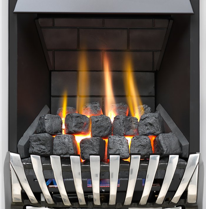 The Range | Focal Point Fires Focal Point Elegance Multi Flue Manual Gas Fire - Chrome Focal Point Fires Focal Point Elegance Multi Flue Manual Gas Fire - Chrome