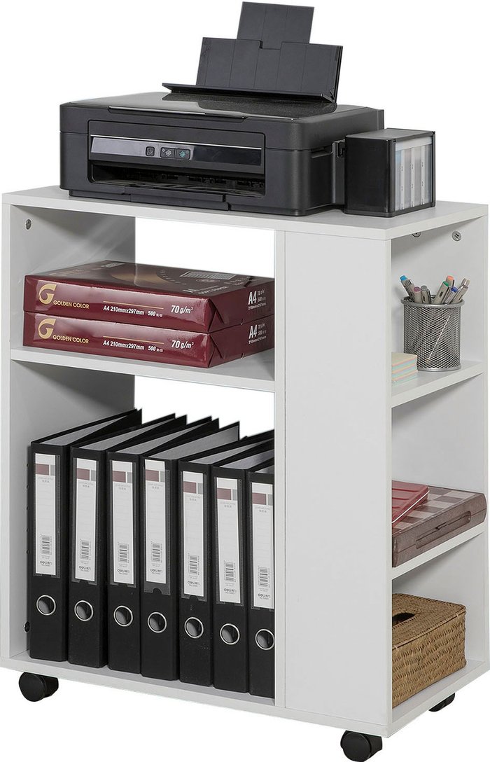 The Range | SoBuy SoBuy 3 Tiers Storage Side Table on Wheels - White SoBuy SoBuy 3 Tiers Storage Side Table on Wheels - White