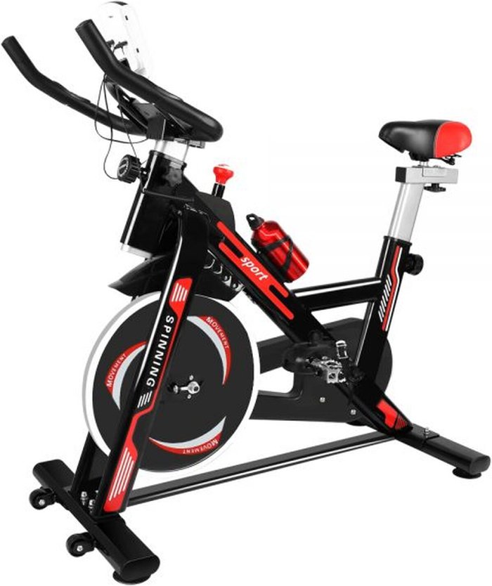 The Range | Bigzzia Adjustable Seat Spin Bike - Black Bigzzia Adjustable Seat Spin Bike - Black
