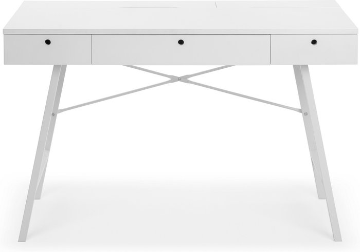 The Range | Julian Bowen Trianon Desk - White - White Julian Bowen Trianon Desk - White - White