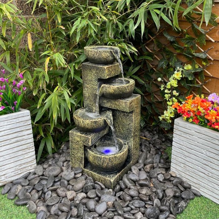 The Range | Tranquility Tranquility Aztec Solar Powered Water Feature Tranquility Tranquility Aztec Solar Powered Water Feature