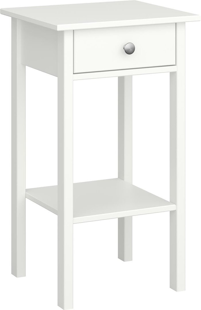 The Range | Furniture To Go Tromso 1-Drawer Nightstand - White Furniture To Go Tromso 1-Drawer Nightstand - White