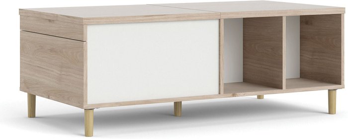 The Range | Furniture To Go Rome Coffee Table with Sliding Top - White Furniture To Go Rome Coffee Table with Sliding Top - White