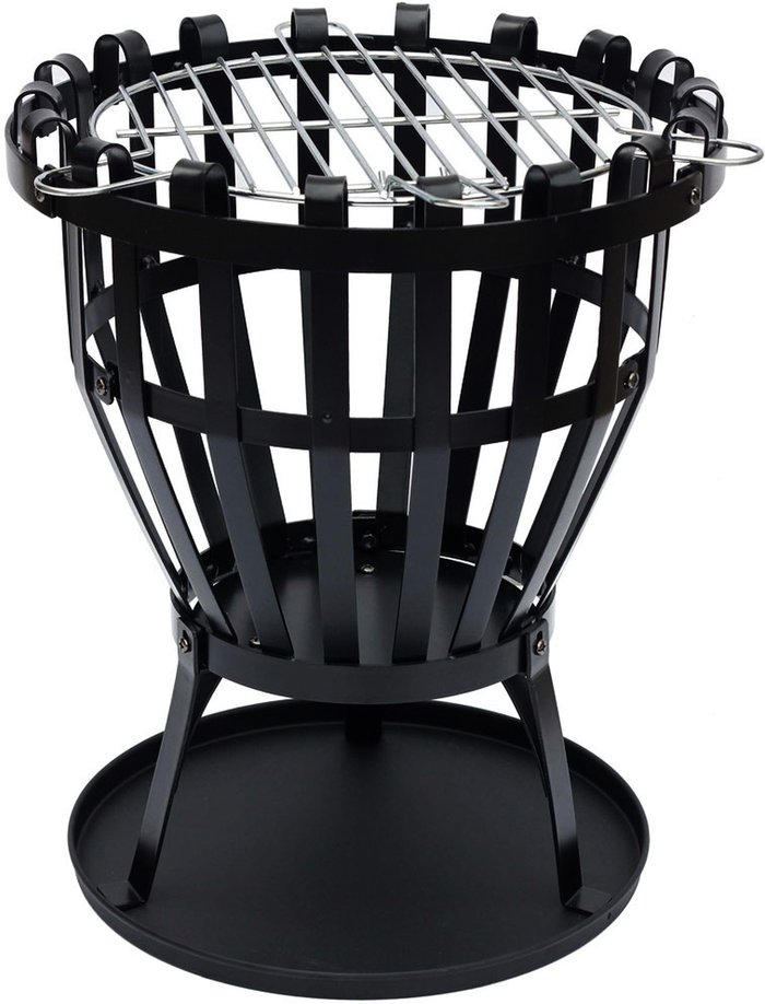 The Range | Steel Brazier - Black Steel Brazier - Black
