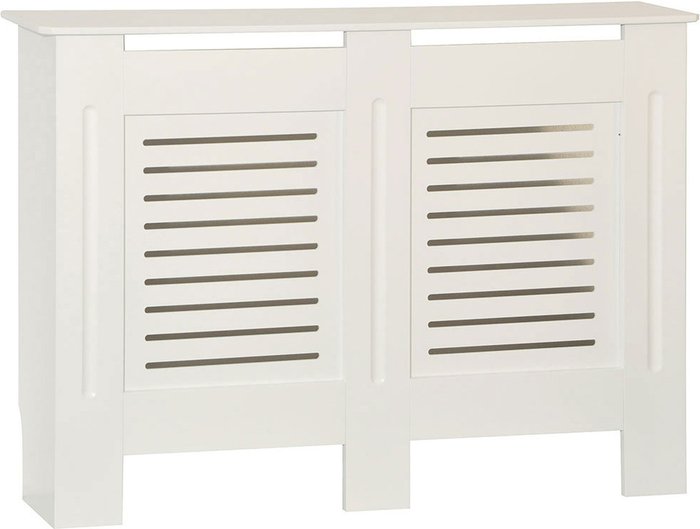 The Range | Milton Radiator Cover - White / 111cm / 30kg Milton Radiator Cover - White / 111cm / 30kg