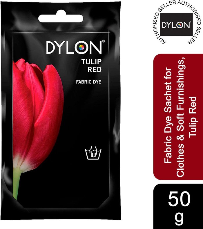 The Range | Dylon Dylon Hand Fabric Dye - Tulip Red Dylon Dylon Hand Fabric Dye - Tulip Red