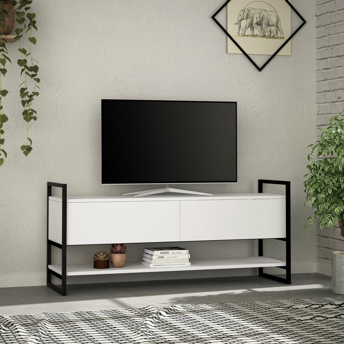 The Range | Decortie Metola TV Stand - White Decortie Metola TV Stand - White
