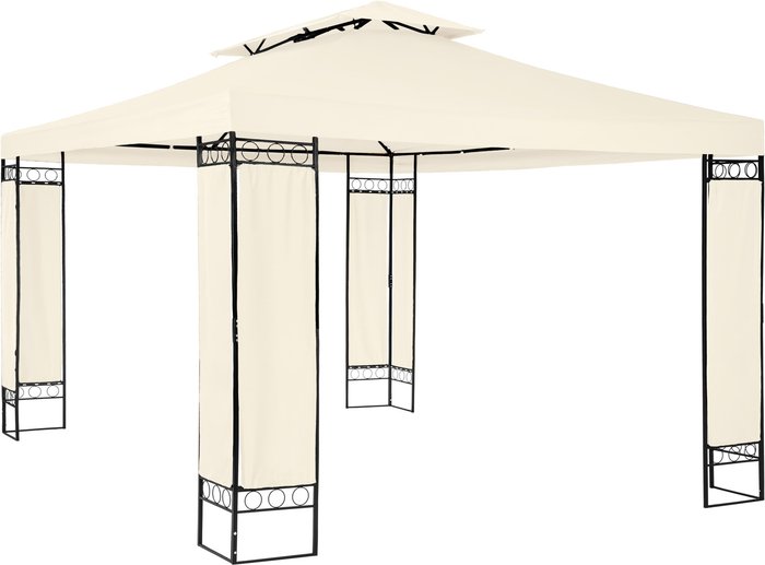 The Range | TECTAKE Tectake Gazebo Leyla Cream TECTAKE Tectake Gazebo Leyla Cream