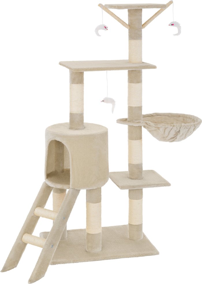 The Range | TECTAKE Tectake Cat Tree Scratching Post Dominik TECTAKE Tectake Cat Tree Scratching Post Dominik