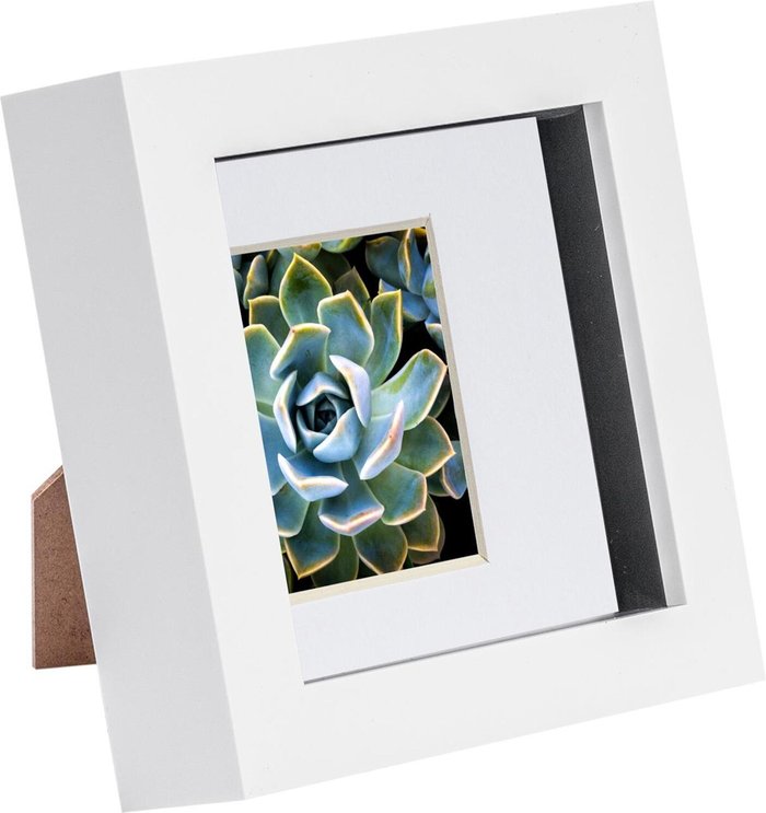 The Range | Nicola Spring 3D Box Photo Frame - 4x4 Nicola Spring 3D Box Photo Frame - 4x4