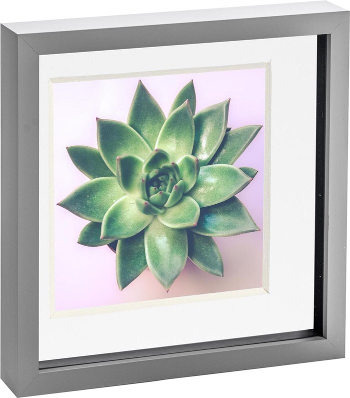 The Range | Nicola Spring 3D Box Photo Frame - 10x10 Nicola Spring 3D Box Photo Frame - 10x10