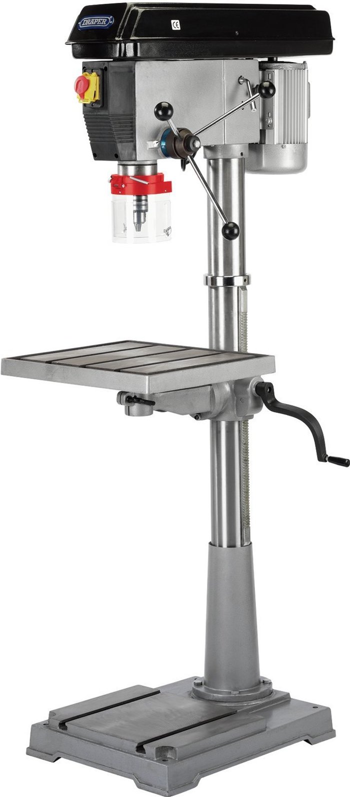 The Range | Draper Draper DP150012E 12 Speed Heavy Duty Floor Standing Pillar Drill 240v Draper Draper DP150012E 12 Speed Heavy Duty Floor Standing Pillar Drill 240v