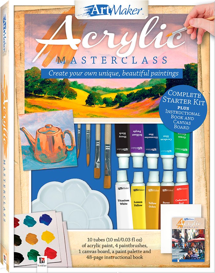 The Range | Hinkler Art Maker Acrylic Masterclass Hinkler Art Maker Acrylic Masterclass