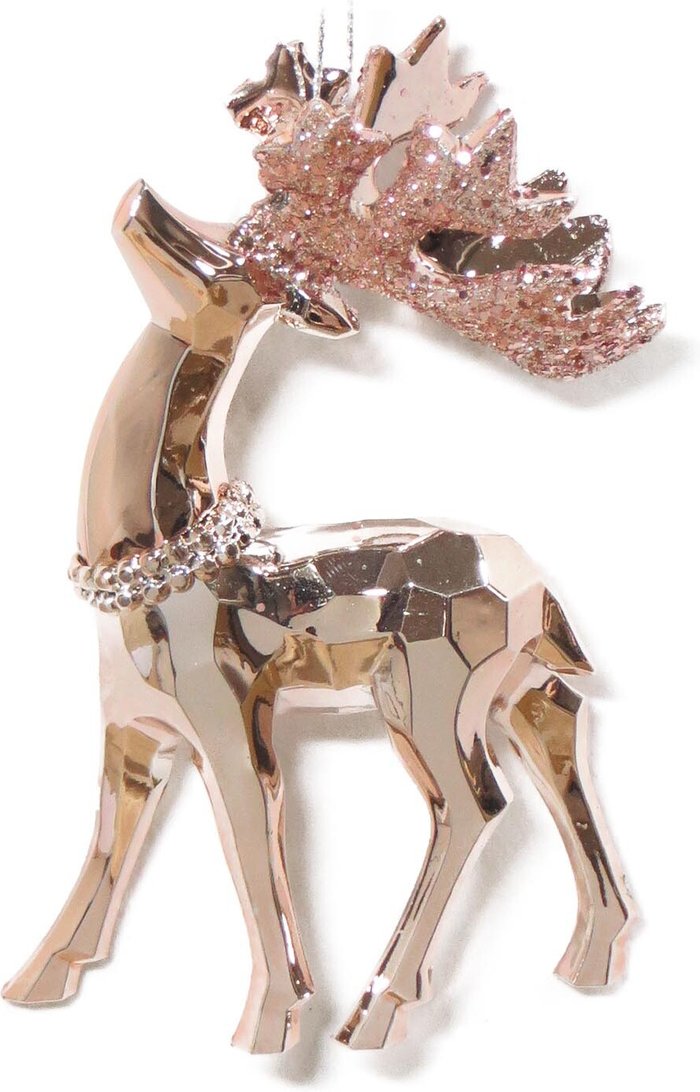 The Range | Majestic Metallics Shiny Rose Gold Reindeer Majestic Metallics Shiny Rose Gold Reindeer