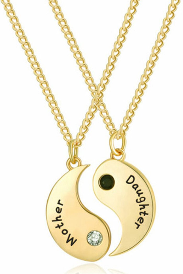 The Range | Mother and Daughter Necklace Set - Gold Mother and Daughter Necklace Set - Gold