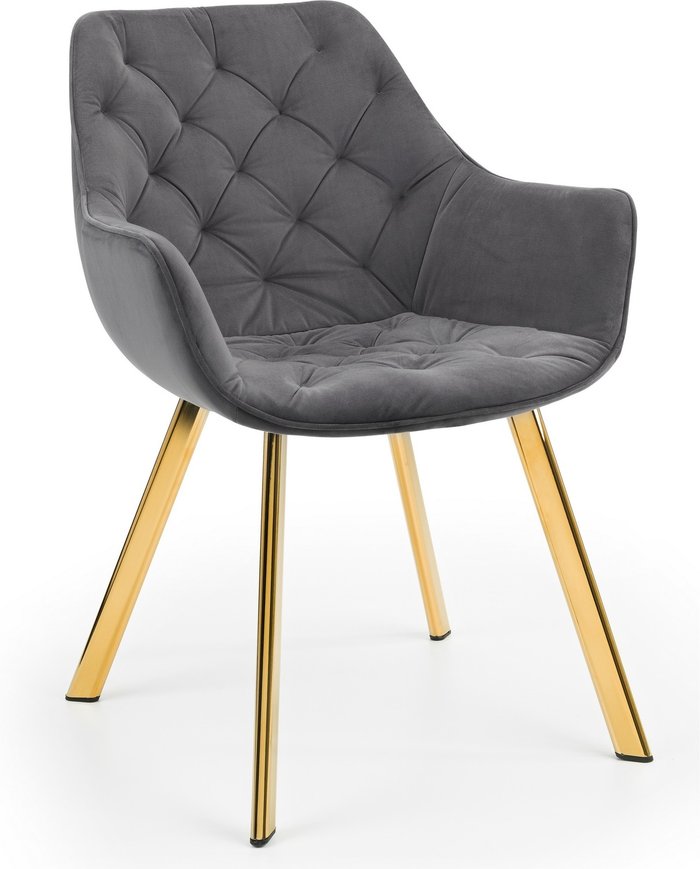 The Range | Julian Bowen Set Of 2 Lorenzo Dining Chairs - Grey - Grey Julian Bowen Set Of 2 Lorenzo Dining Chairs - Grey - Grey