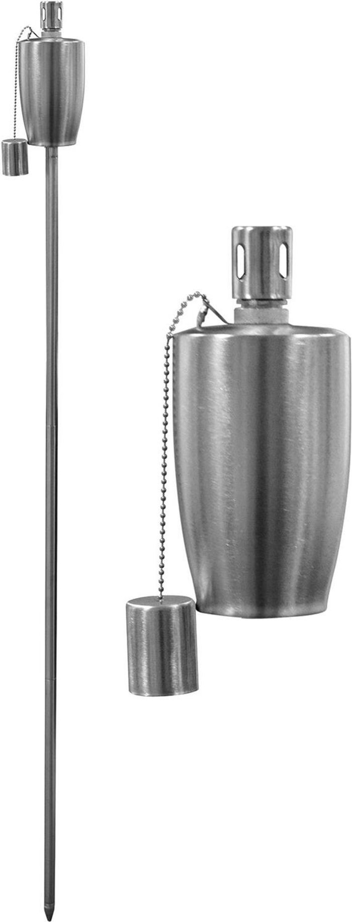 The Range | Harbour Housewares Harbour Housewares Metal Garden Torch - Barrel - Silver - Grey Harbour Housewares Harbour Housewares Metal Garden Torch - Barrel - Silver - Grey
