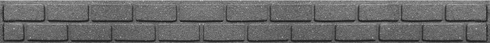 The Range | EZ Border 9cm Ultra Curve Bricks - Grey EZ Border 9cm Ultra Curve Bricks - Grey