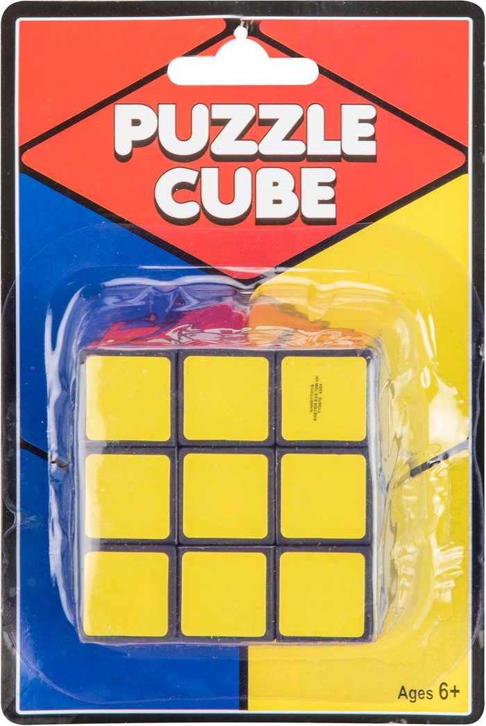 The Range | Everyday Retro Puzzle Cube Blister Pack Everyday Retro Puzzle Cube Blister Pack