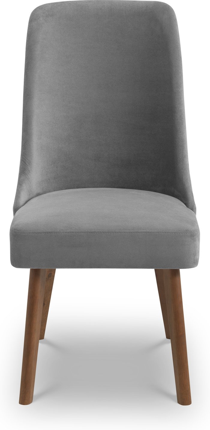 The Range | Julian Bowen Set Of 2 Huxley Chairs - Dusk Grey Julian Bowen Set Of 2 Huxley Chairs - Dusk Grey