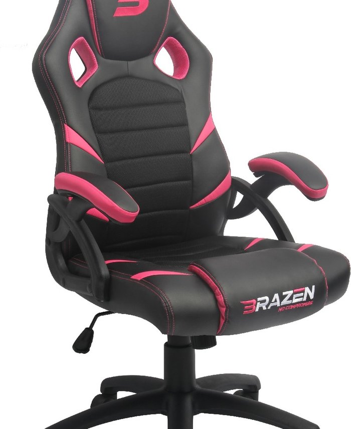 The Range | BraZen Brazen Puma PC Gaming Chair - Pink BraZen Brazen Puma PC Gaming Chair - Pink