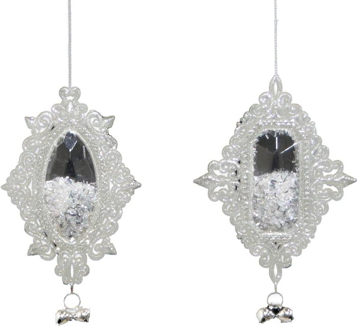 The Range | Truly Sumptuous Glittered Filled Hanging Ornament Truly Sumptuous Glittered Filled Hanging Ornament