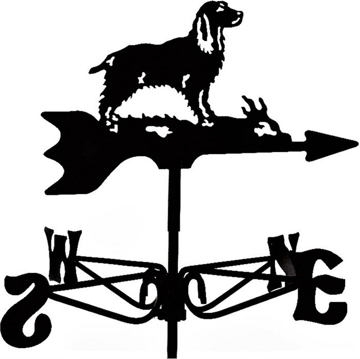 The Range | Espira Springer Spaniel Dog Mini Weathervane - Black Espira Springer Spaniel Dog Mini Weathervane - Black