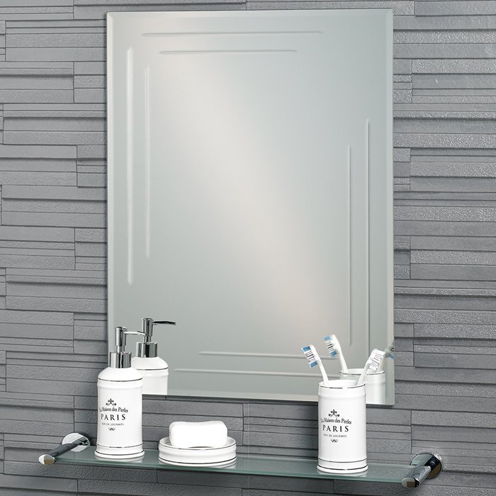 The Range | Showerdrape Showerdrape Chelsea Rectangular Mirror 60 X 45Cm Showerdrape Showerdrape Chelsea Rectangular Mirror 60 X 45Cm