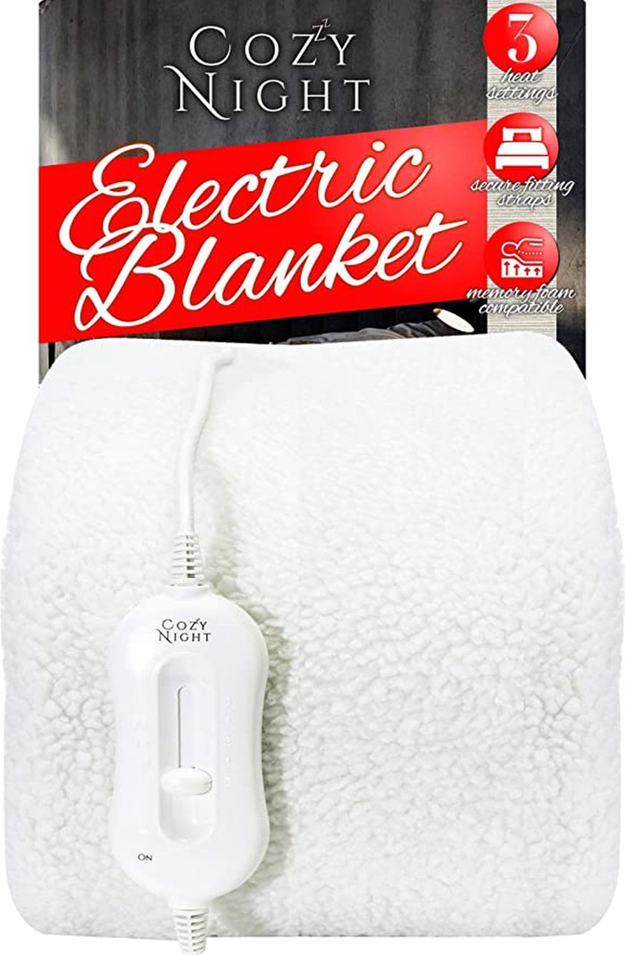 The Range | Cozy Night Cozy Night Electric Blanket Single Size - Luxury Fleece Material Cozy Night Cozy Night Electric Blanket Single Size - Luxury Fleece Material