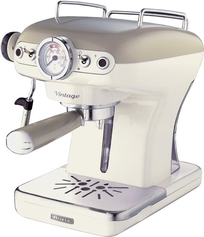 The Range | Ariete ARIETE Vintage Espresso 1389 Coffee Machine - Beige Ariete ARIETE Vintage Espresso 1389 Coffee Machine - Beige