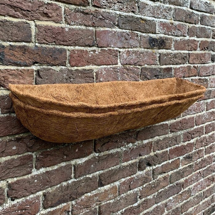 The Range | Selections Coco Wall Trough Planter Liner (75cm) - Brown / 2 Selections Coco Wall Trough Planter Liner (75cm) - Brown / 2