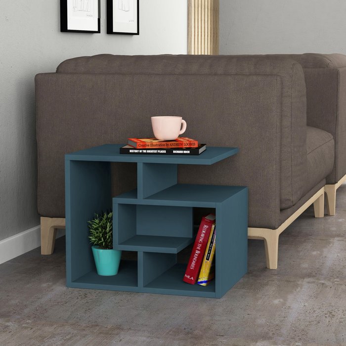The Range | Decortie Labirent Modern Coffee Table - Turquoise Decortie Labirent Modern Coffee Table - Turquoise