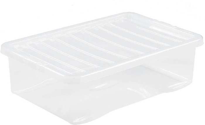The Range | WHAM Crystal Clip Lid Underbed Box 32L Clear - 10860 - Wham WHAM Crystal Clip Lid Underbed Box 32L Clear - 10860 - Wham