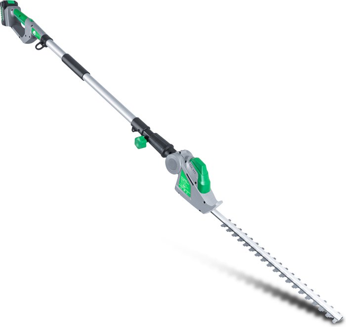 The Range | Gracious Gardens Long Reach Cordless Electric Hedge Trimmer 18V - Green Gracious Gardens Long Reach Cordless Electric Hedge Trimmer 18V - Green