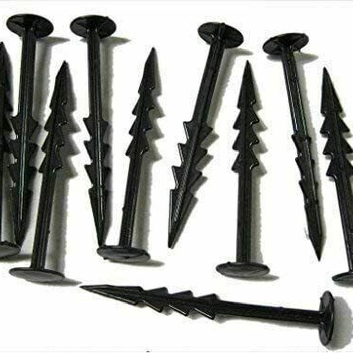 The Range | Garden Mile 50x Weed Membrane Pegs 6'' - Black Garden Mile 50x Weed Membrane Pegs 6'' - Black