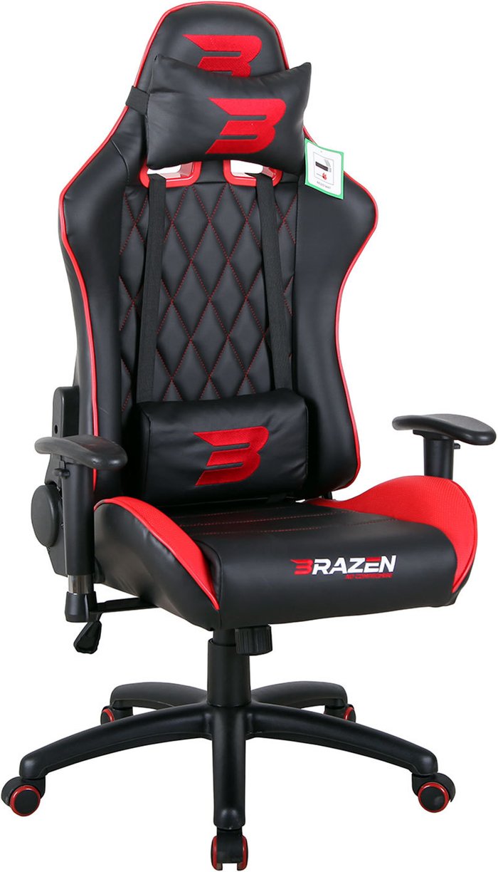 The Range | BraZen BraZen Phantom Elite PC Gaming Chair - Red BraZen BraZen Phantom Elite PC Gaming Chair - Red