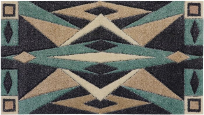 The Range | JVL JVL Solemate Hand Carved Mat 57x100 - Multi JVL JVL Solemate Hand Carved Mat 57x100 - Multi