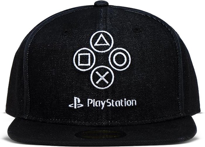 The Range | Sony SONY Playstation Denim Symbols Snapback Sony SONY Playstation Denim Symbols Snapback