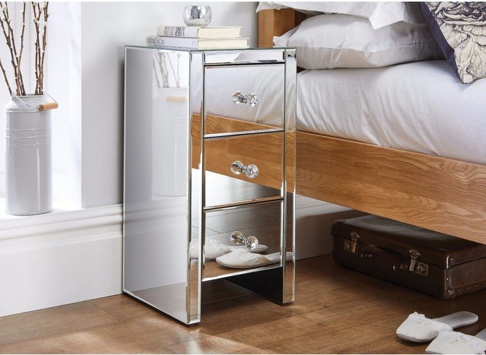 The Range | Furniture Box Furniture Box Murano Mirrored Bedside Table Furniture Box Furniture Box Murano Mirrored Bedside Table