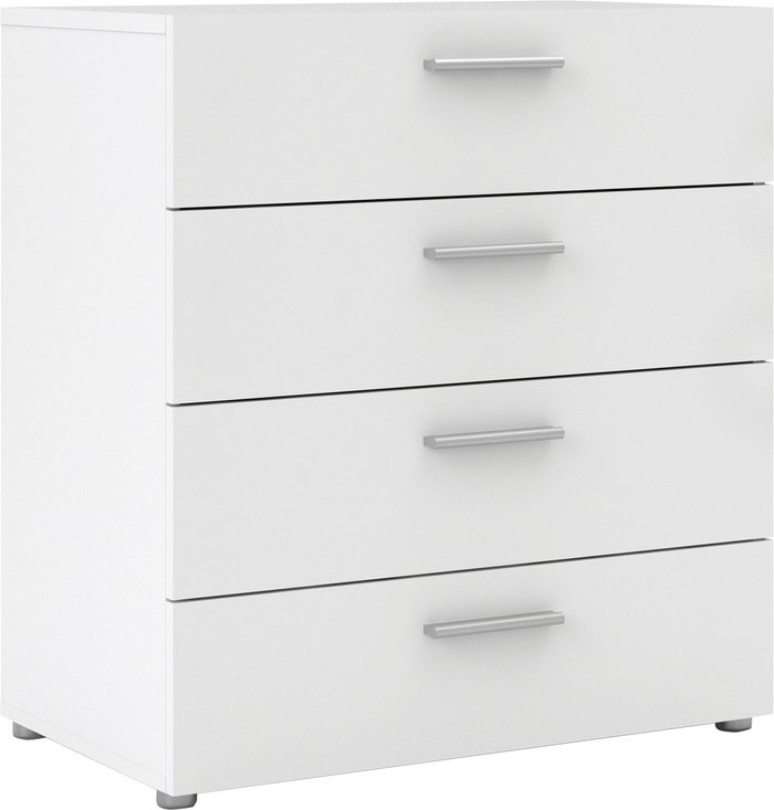 The Range | Furniture To Go Pepe Chest of Four Drawers - White Furniture To Go Pepe Chest of Four Drawers - White